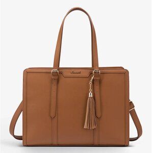 Vellicia Vegan Leather Tote in Brown - BRAND NEW! ⭐⭐⭐